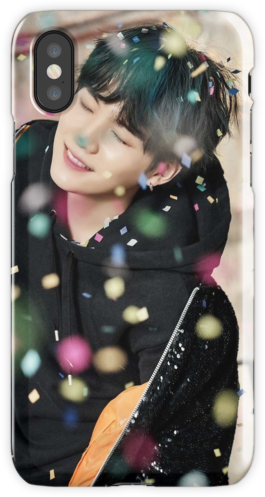 'bts You Never Walk Alone Suga' Iphone Case By Kpopemporium - You Never Walk Alone Bts Suga (750x1000), Png Download