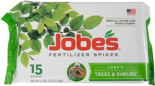 Jobes Tree & Shrub Fertilizer Stakes - Jobe's Tree And Shrub Fertilizer Spikes - 15 Pack (553x301), Png Download