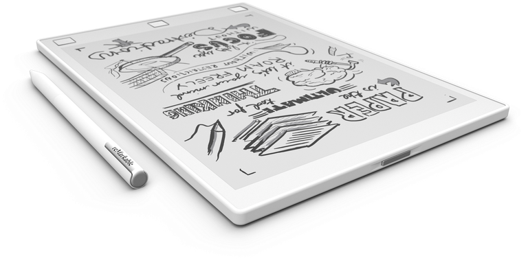 Press Remarkable Top - White Digital Writing Pad (770x513), Png Download