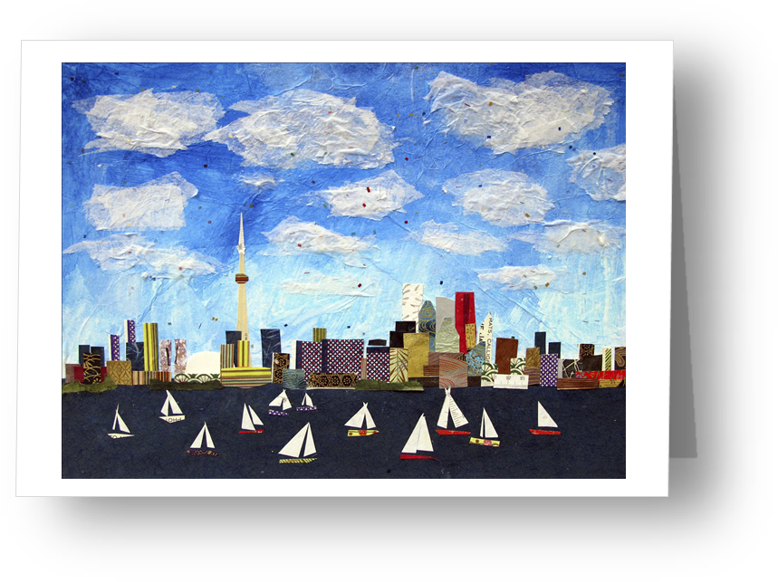 City Skyline Collage - Collage (888x667), Png Download