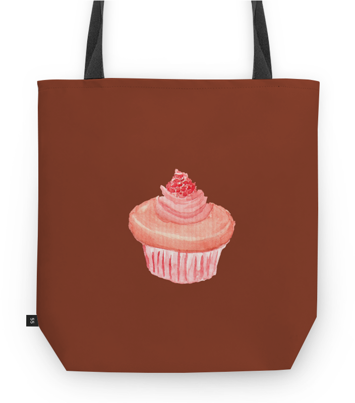 Bolsa Cupcake Iv De Cíntia Machadona - Tote Bag Com Frases (800x800), Png Download