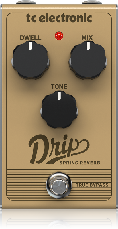 Drip Spring Reverb - Tc Electronic (412x800), Png Download