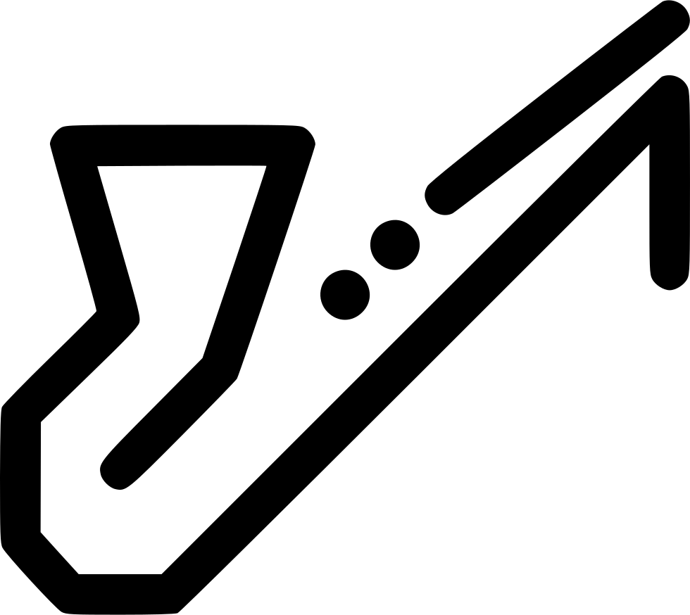 Png File - Saxophone (980x874), Png Download