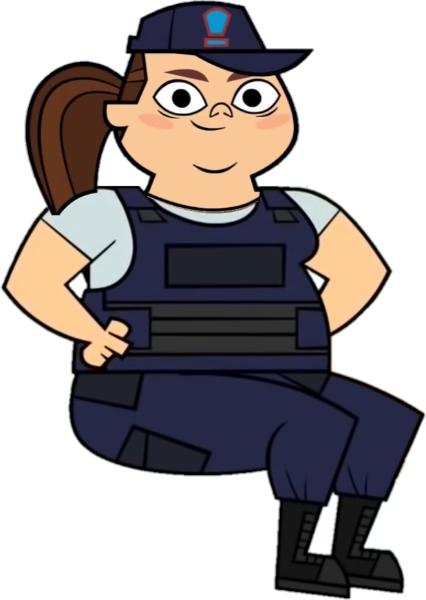 Macarthur Sitting - Total Drama Sitting Poses (619x872), Png Download