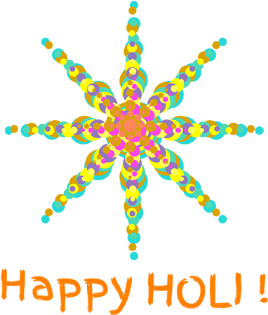 The Festival Of Colors - Sunshine Act (400x487), Png Download