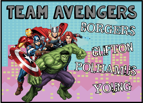 Marvel Avengers 7th Birthday Card (500x360), Png Download