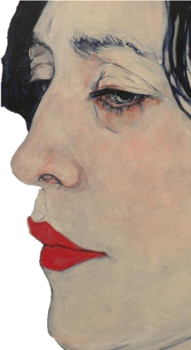 Png Royalty Free Library Gangloff B N Y Usa Drawings - Rostros Extasiados Mujeres (393x700), Png Download