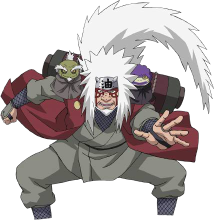 -get Your Hands Away From Naruto A Deep Voice Bellowed - Jiraiya Sennin Mode (428x440), Png Download