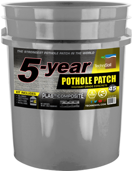 5 Year Concrete Bucket - Concrete (355x444), Png Download
