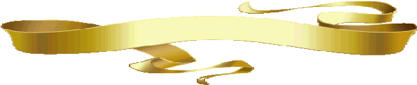 Gold Banner Png - Png Transparent Banner Gold (612x256), Png Download