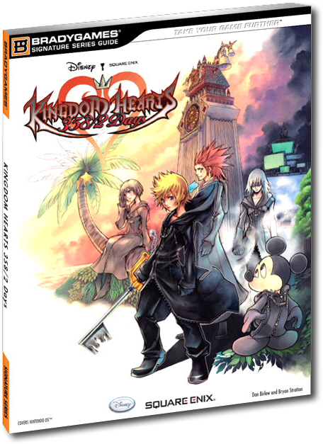 Kingdom Hearts 358/2 Days Official Strategy Guide - Kingdom Hearts 358 2 Days Nintendo Ds (500x647), Png Download