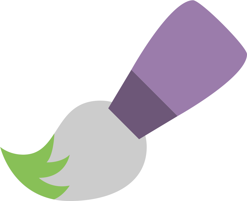 Download Svg Download Png - Paint Brush Tool Png (1024x1024), Png Download