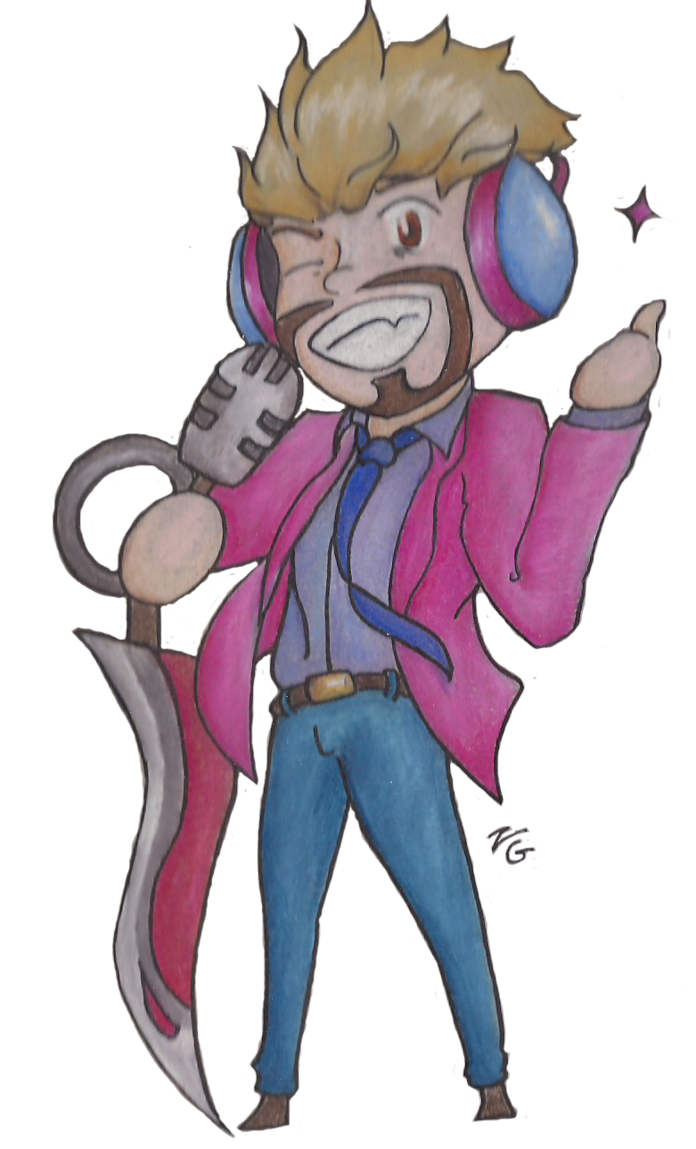 Lol Fan Art By Zigzaggama On Deviantart - Prime Time Draven Art (696x1149), Png Download