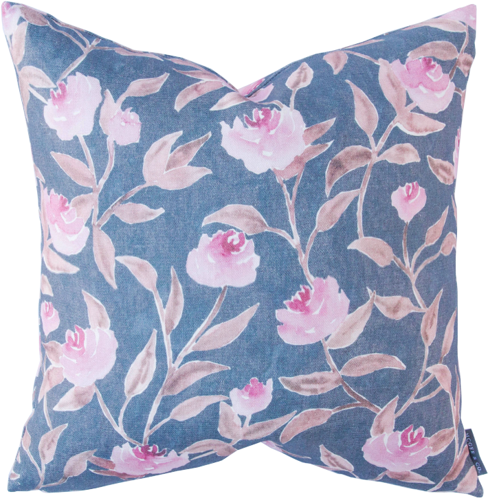 Stafford Floral 4 - Pillow (800x800), Png Download