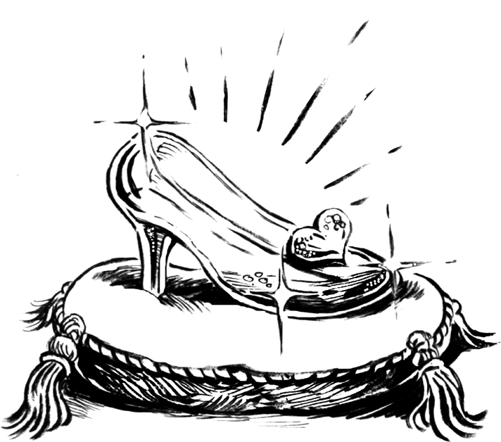 Cinderella - Cinderella Story Book Art (768x763), Png Download