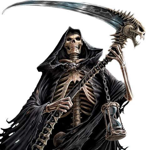 Reaper-029 - Grim Reaper Death Png (466x480), Png Download