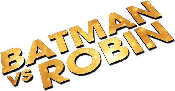 Robin Movie Png Logo - Batman Vs Robin Logo (800x310), Png Download