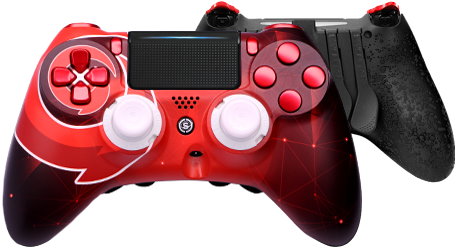 Gotaga Controller Front And Back View - Scuf Destiny 2 (457x273), Png Download