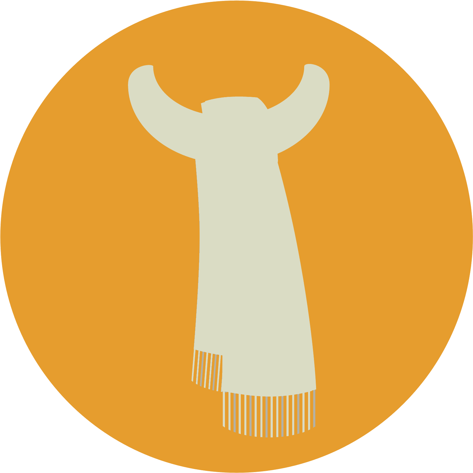 A Scarf, Wrapped In A Circle Around Nothing - Scarf Icon (1600x1600), Png Download