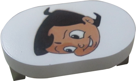 Chhota Bheem Design Cartoon Handle - Coffee Table (500x500), Png Download