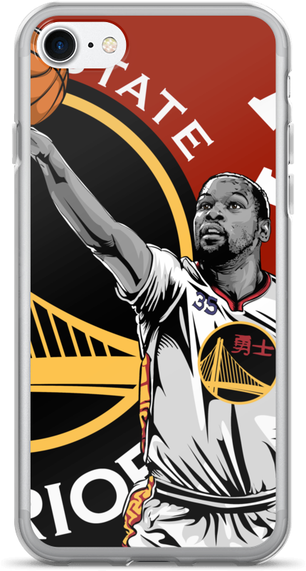 Kevin Durant - Iphone 7 (1000x1000), Png Download