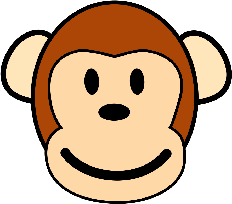 How To Set Use Happy Monkey Clipart (900x794), Png Download