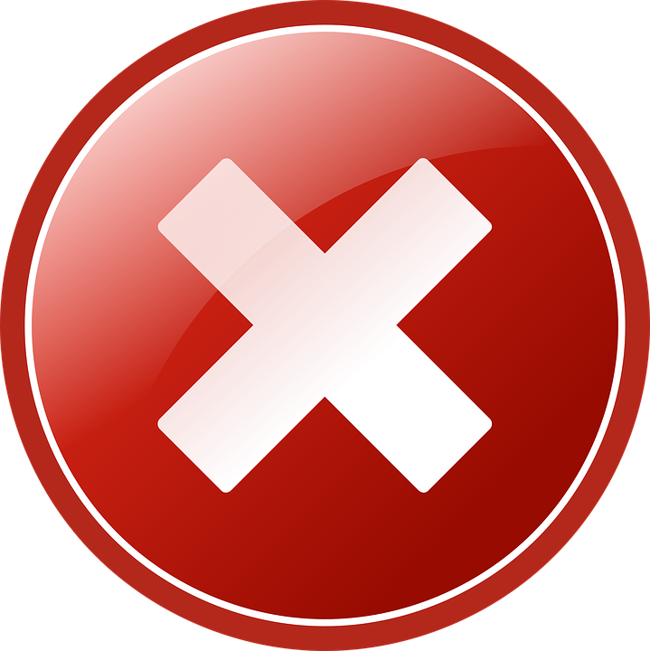 Abort, Delete, Cancel, Icon, Cross, No, Access Denied - Deny Access Icon (640x640), Png Download