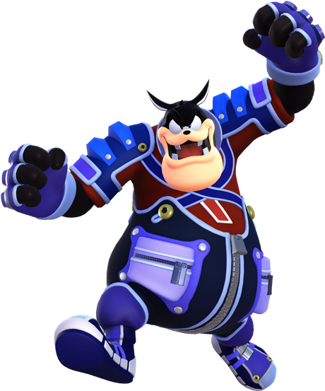 Kingdom Hearts Nemesis To King Mickey, Pete Is One - Kingdom Hearts Iii (465x807), Png Download