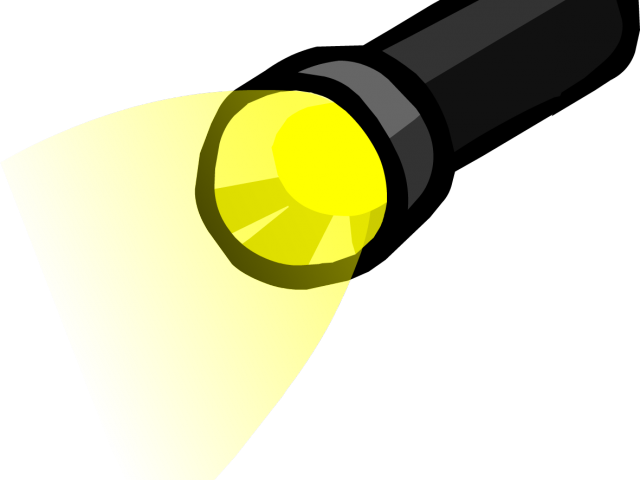Flashlight Free On Dumielauxepices Net Police - Transparent Background Flashlight Clipart (640x480), Png Download