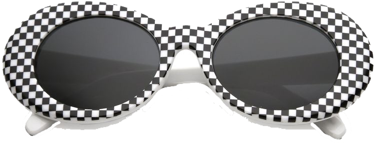 More Information - Checkered Clout Goggles (750x750), Png Download