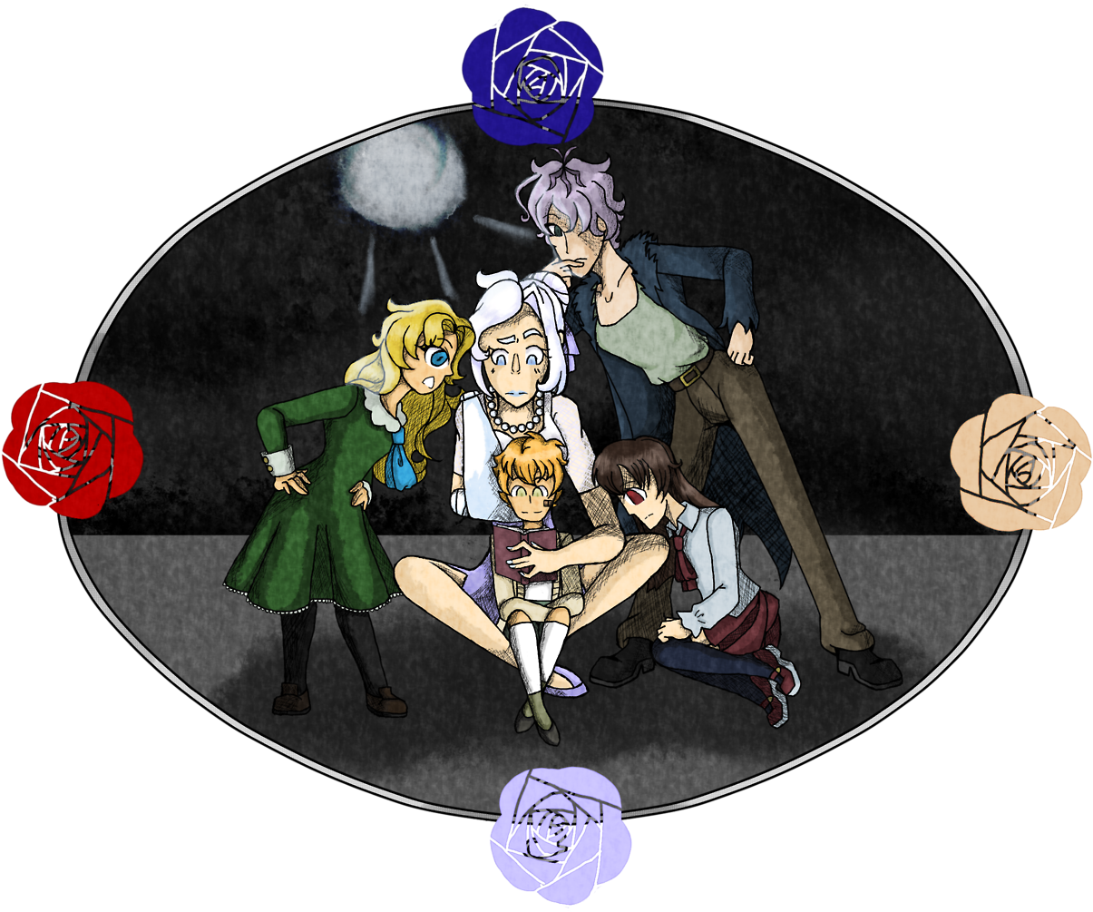 I Tried To Emulate Ib's Art Style For This Hot Mess (1280x1091), Png Download