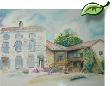 Il Fut Un Temps - Painting (400x300), Png Download