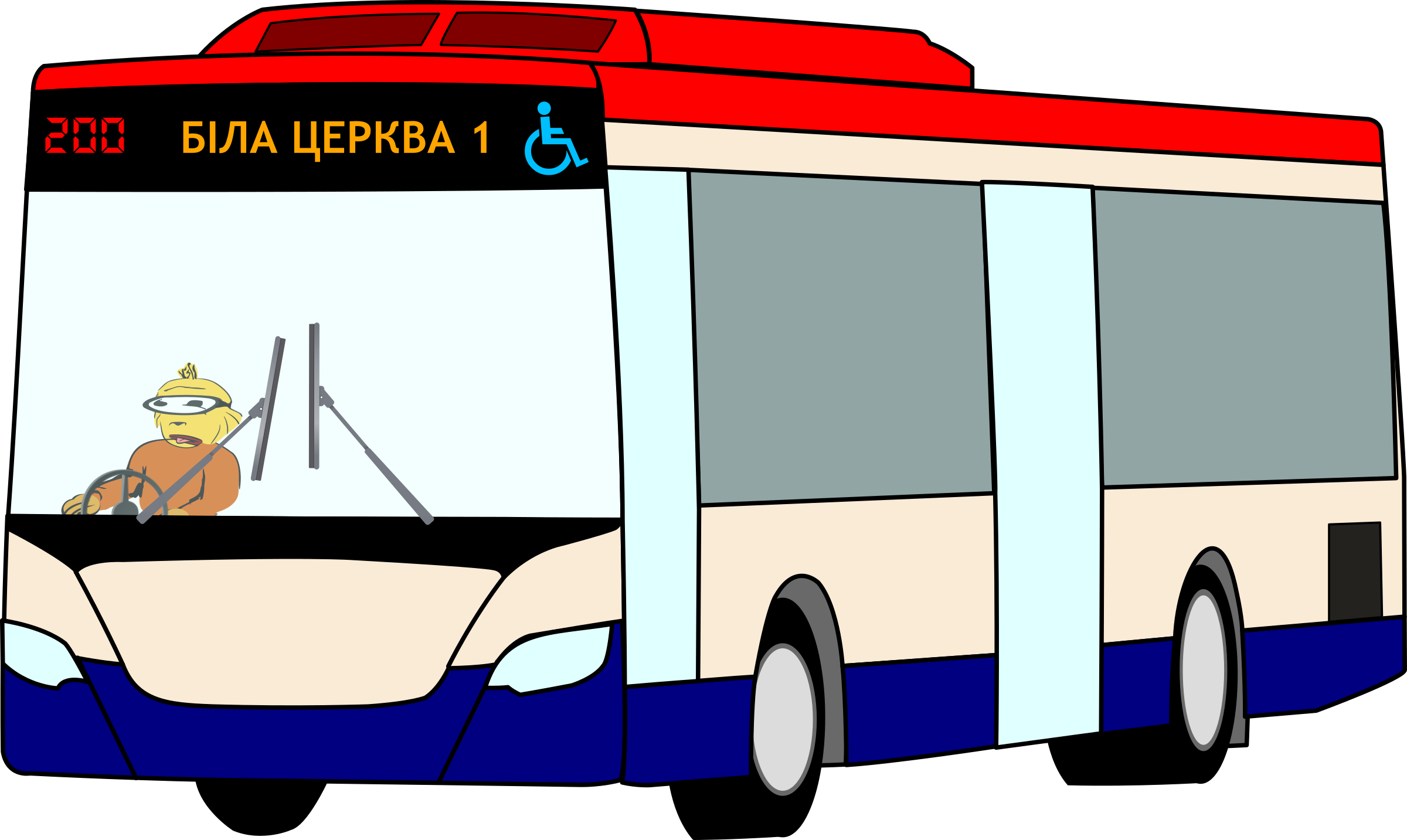 This Free Icons Png Design Of Rapid Bus (2400x1433), Png Download