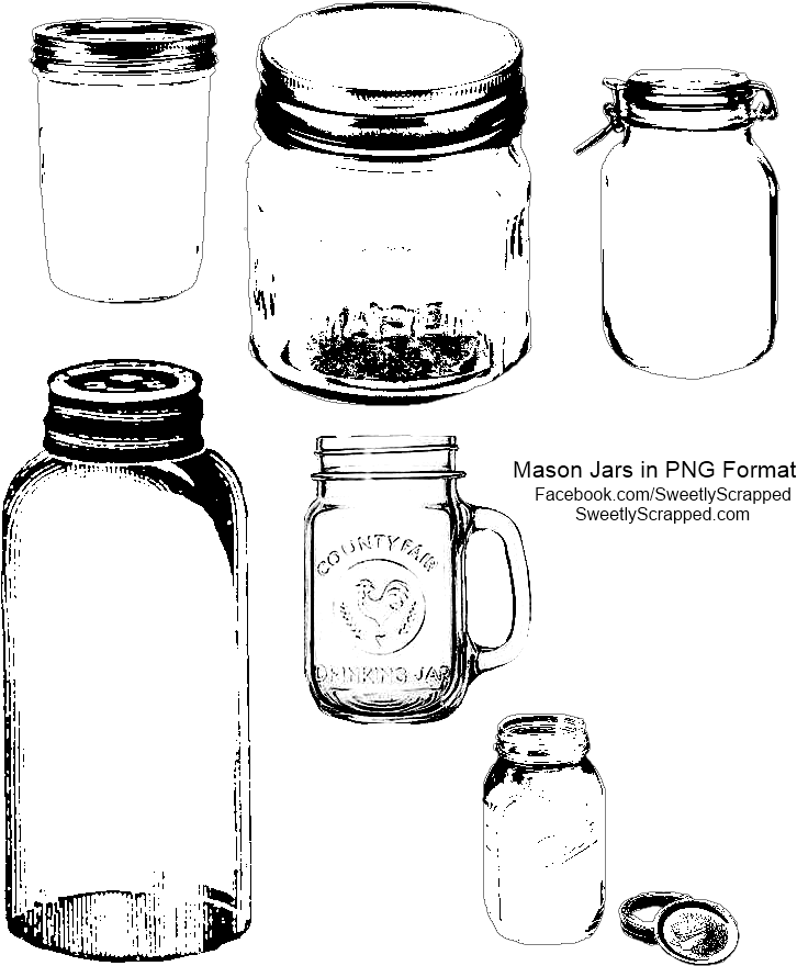 Great Printables For Gift Tags On Homemade Food Gifts - Mason Jar (768x960), Png Download