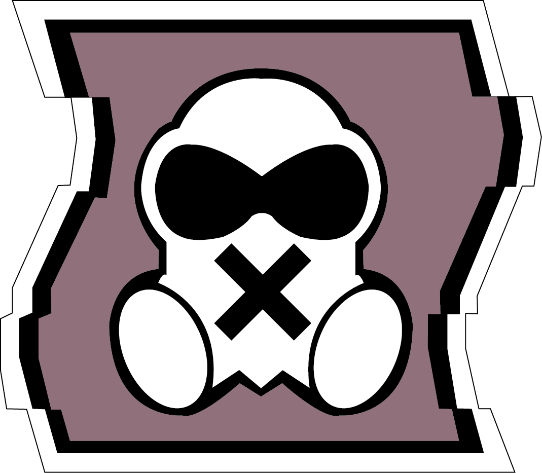 Mute Icon Pic - Mute Rainbow Six Icon (1069x933), Png Download
