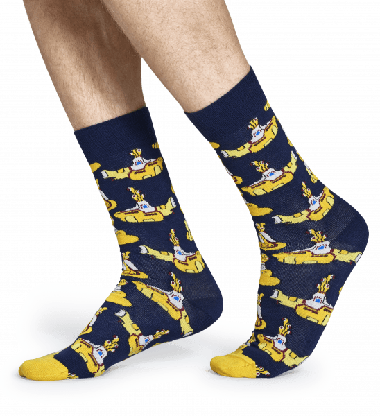 Happy Socks - Beatles Yellow Submarine Socks (548x600), Png Download