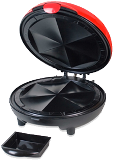 Anyway, Chris Opened It And Said, “what The Heck Am - Nostalgia Electrics Eqm-200 8-inch Electric Quesadilla (495x330), Png Download