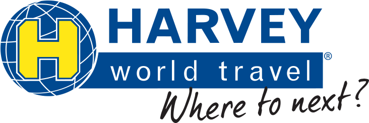 Travel Agency Logo - Harvey World Travel (765x266), Png Download