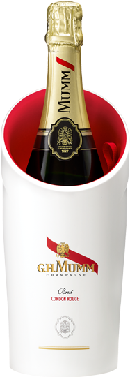 Gh Mumm Brut Cordon Rouge Champagne - 750 Ml Bottle (312x559), Png Download