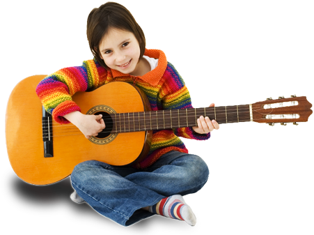 Guitar Lessons Kids Children Toronto - Guitar (451x337), Png Download