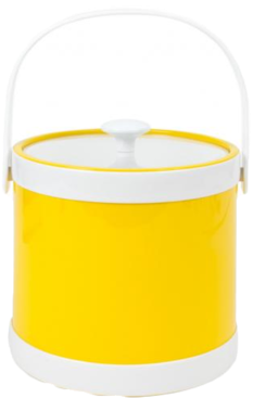 Ice-bucket - Yellow (303x400), Png Download