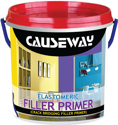Causeway Elastomeric Filler Primer Image - Cause Way Wall Filler Primer (472x502), Png Download