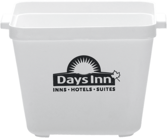3qt Square Classique Ice Bucket W/ Imprint - Opromo 16-411 Custom Brushed Silver All Metal Frameless (640x527), Png Download