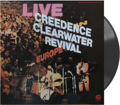 Creedence Clearwater Revival - Creedence Clearwater Revival Live In Europe (500x498), Png Download