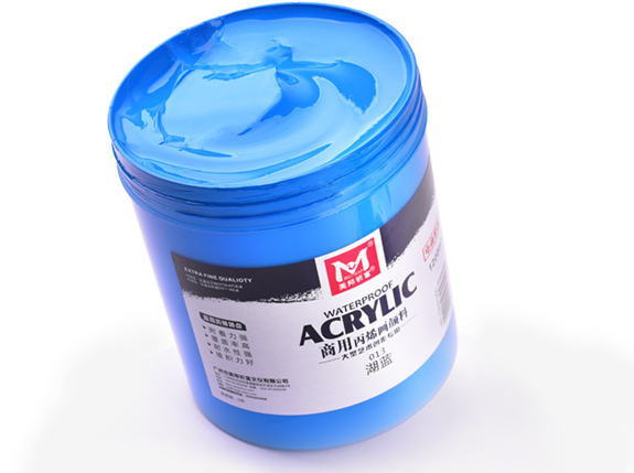 Outdoor Use Paint - Acrylic Paint (610x430), Png Download