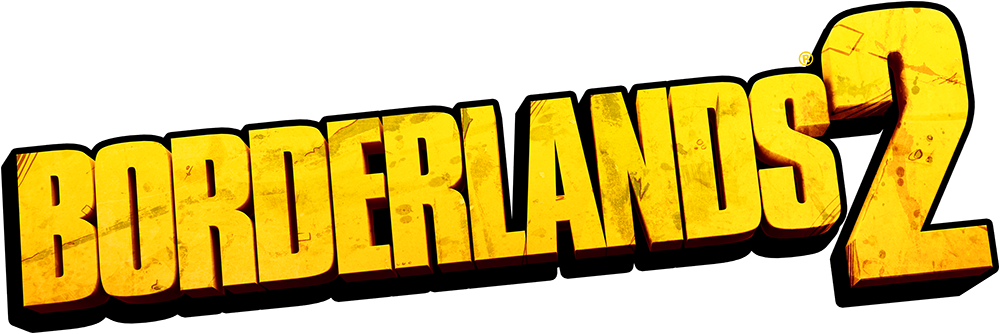 Borderlands 2 Furthers The Distinct Blending Of First - Borderlands 2 Logo (1000x334), Png Download