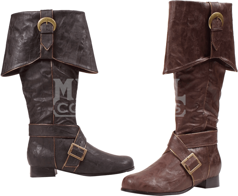 Captain Jack Boots - Pirate Boots (850x850), Png Download