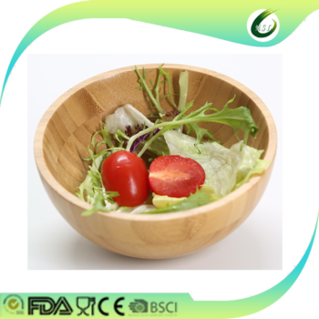 2016 New Organic Bamboo Salad Bowl - Fda (350x350), Png Download
