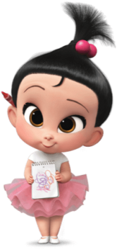 Download Png - Boss Baby Staci Png (303x600), Png Download