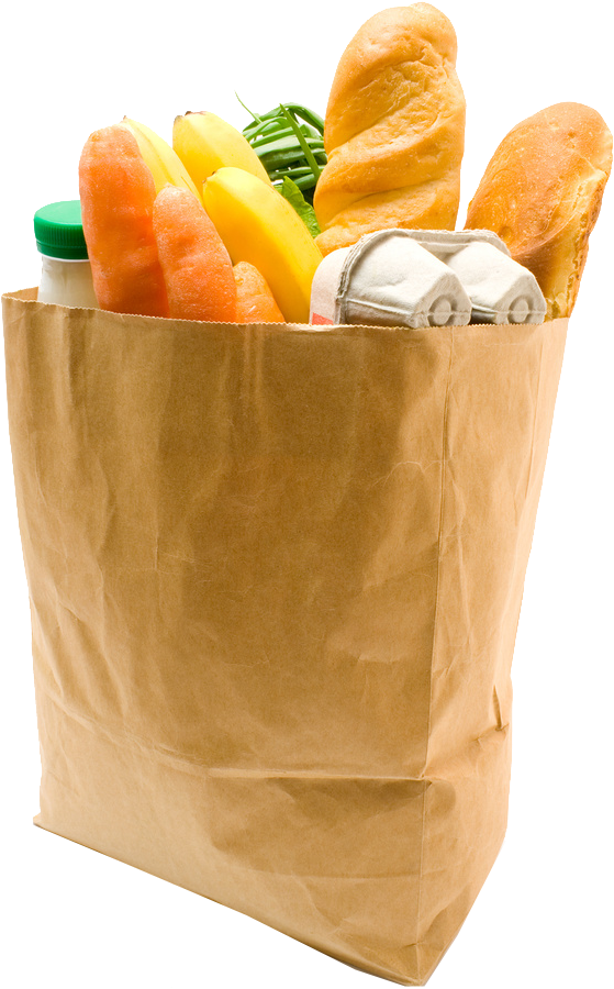 Food Bag Png Free Commercial Use Images - Food (690x947), Png Download